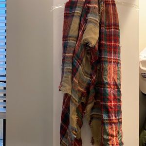 ModCloth Plaid Blanket Scarf